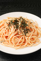 明太子のスパゲッティー