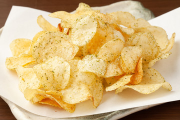 ポテトチップスのりしお