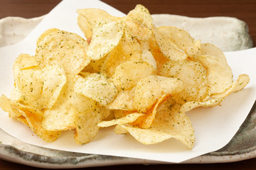 ポテトチップスのりしお