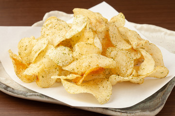 ポテトチップスのりしお