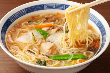 五目あんかけラーメン
