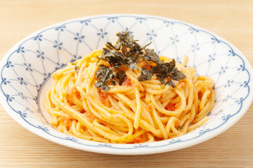 明太子クリームパスタ