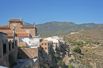 Fototapeta na wymiar Aledo, a Murcian village
