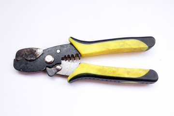 Obraz premium Multitool Tools Pliers Electrician Plier isolated