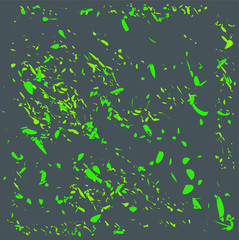 green background with leaves