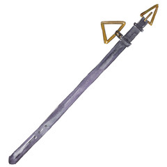 Leather belt sketch fashion glamour illustration in a watercolor style background. Isolated belts illustration element.