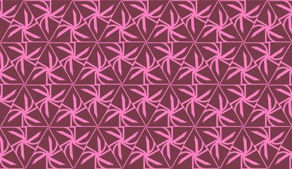 Pattern with abstract illusion triangles. Vector Seamless illustration. For your business, presentation, fashion print.