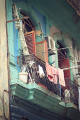 Obraz na płótnie Canvas Balcon Cubain