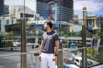 man in las vegas © Yuliya Kirayonak
