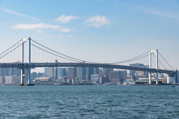 豊洲ぐるり公園からの風景　東京都江東区豊洲