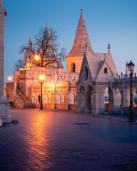 Fisherman's Bastion in blue hour