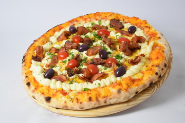 Pizza de bacon