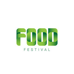 Food Festival Logo Vector Template Design Illustration