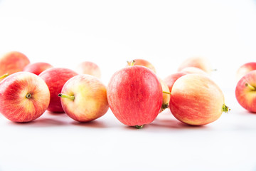 Fresh fruit white sea quince fruit on white background