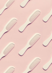 Comb pattern. Barbershop Theme