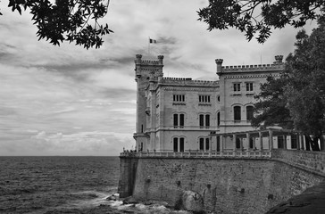 Castle is a 19th-century castle on the Gulf of Trieste near Trieste. It was built from 1856 to 1860...