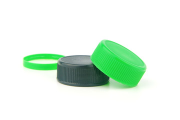 black and green bottle cap