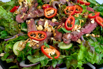 Thai Beef Salad with Ginger Dressing