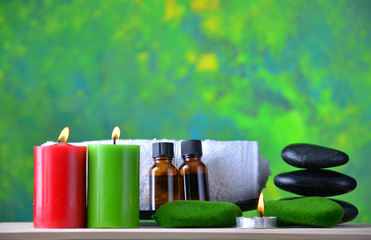 Obraz na płótnie Canvas Spa treatment. Aromatherapy essence