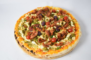 Pizza de brócolis