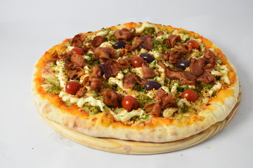 Pizza de brócolis