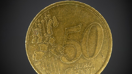 50 Cent M&uuml;nze Makro