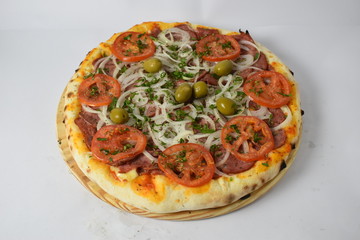 Pizza de calabresa