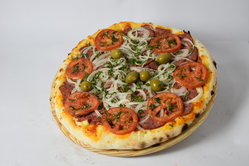 Pizza de calabresa