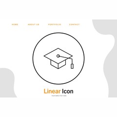 Graduation icon for your project