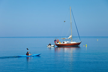L'Illa Grossa, Reserva Natural Islas Columbretes, Mar Mediterráneo, Castellón, Comunidad Valenciana, España