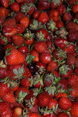 Homemade food - Strawberries and cherries from the personal garden