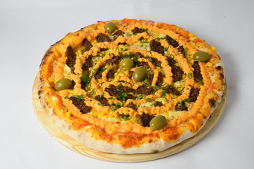 Pizza de Hamburguer
