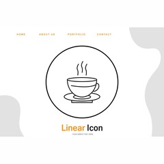 Tea icon for your project