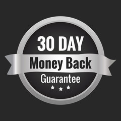 30 days money back guarantee icon