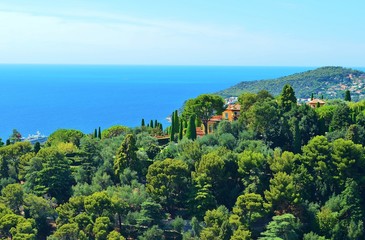Fototapeta premium azure coast of france