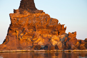 Senyoreta, L'Illa Grossa, Reserva Natural Islas Columbretes, Mar Mediterráneo, Castellón,...