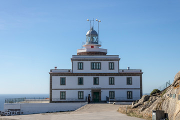 Fototapeta na wymiar Finisterre lighthouse.