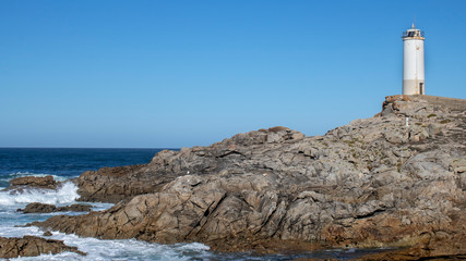 Fototapeta na wymiar Roncudo lighthouse.