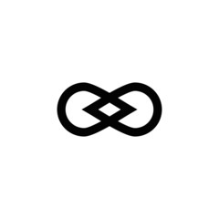 Infinite Logo Design Vector