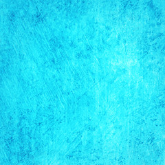 Grunge blue wall background or texture