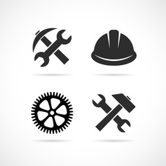 Technology abstract vector icon