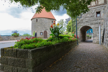 Waldenberg,Germany,9,2015: is a hilltop town in south central Germany
