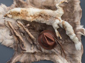 German Alpine hunter's hat with feather