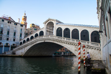 Naklejka premium ponto Rialto