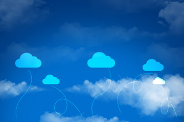 futuristic technology, data deep learning, binary ai system robotic system, security privacy, server hacker online, cloud storage, social network, sky backround nature