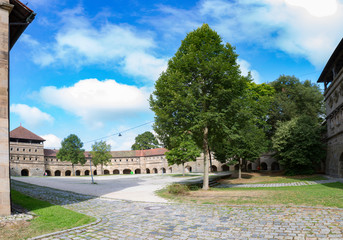 Obraz premium Lichtenau,Germany,9,2015:Fortress amazing place with a long history