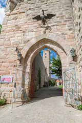 Adenberg,Germany,9,2015: Small town included in the route of the castles