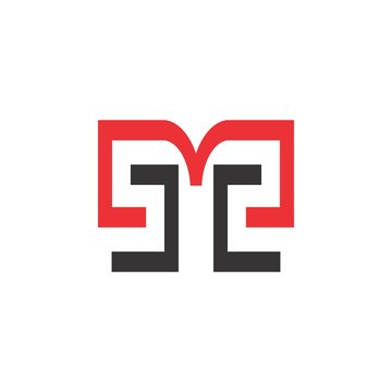 Letter MJC logo design vector