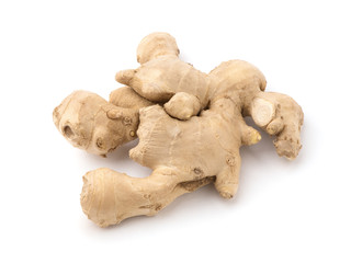 ginger on white background