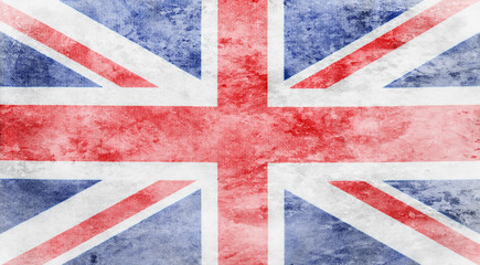 United Kingdom Flag Retro